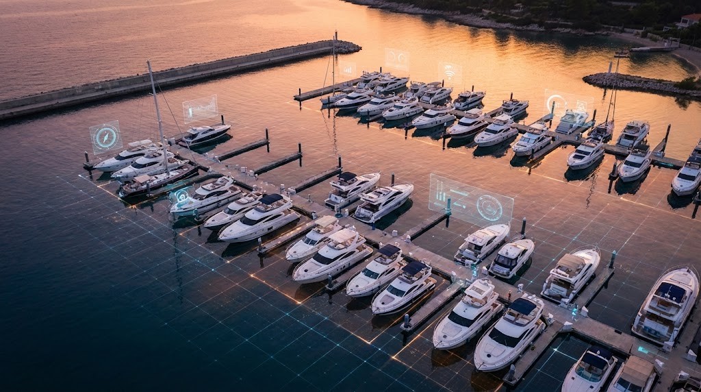 We digitize your marina map